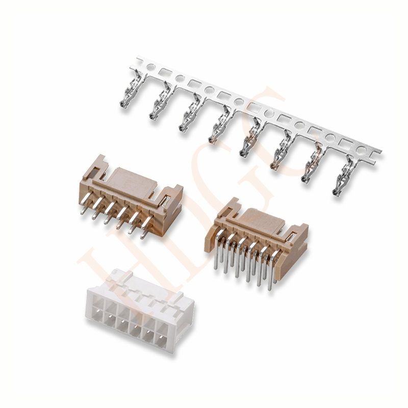 HDGC2006 Series 2.00mm Pitch (.079'')线对板连接器